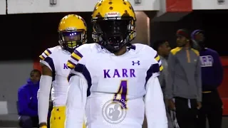 Karr vs. Helen Cox (Week 9) - Leonard Kelly throws for 268 yards, 4 TDs