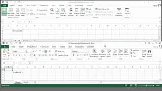 Viewing Multiple Worksheets at Once on Excel 2012 : Microsoft Excel Help