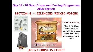 Day 32 Prayers   MFM 70 Days Prayer and Fasting Programme 2020 Edition
