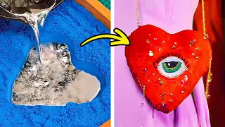 She Made Heart-Shaped Bag 💞 How to Make Stylish Bags at Home