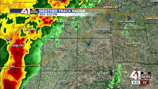 Tornado warnings issued for several KS counties
