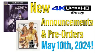 New 4K UHD Blu-ray Announcements & Pre-Orders for May 10th, 2024!