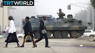 Zimbabwe Coup: President Mugabe meets military leaders