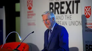 Michel Barnier at the William J. Clinton Leadership Institute - Queens University Belfast
