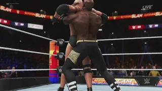 WWE SummerSlam 2021: Bobby Lashley vs Goldberg (WWE 2K20)