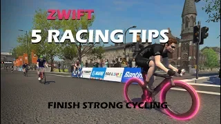 Zwift - 5 Tips for Improving Race Results