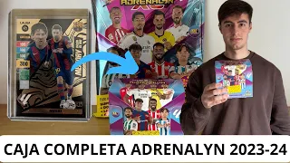 ABRO UNA CAJA DE 50 SOBRES DE ADRENALYN XL 2023-24 Y ME SALE MESSI MEMORY BALÓN DE ORO!