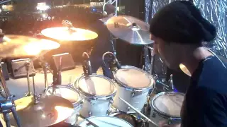 Drum cam Gelo na balada Alex Campanha Ao Vivo