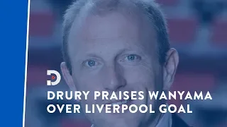 Peter Drury praises Wanyama's goal against Liverpool