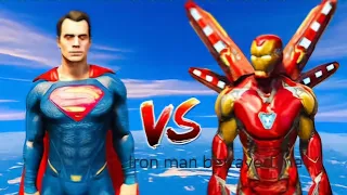 Iron man betrayed superman after getting his armour back gta5 gameplay