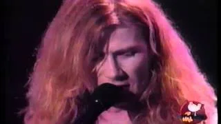 MEGADETH - 1999/07/25 - Live From Woodstock '99 (VHS)