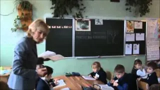 Відкритий урок з української мови в 1 класі (РН). Частина 1