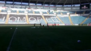 команды ООФЧиЧ на стадионе "Черноморец"