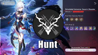 E0 Jingliu Hunt Path | Full Run | Difficulty V Swarm Disaster | Honkai: Star Rail