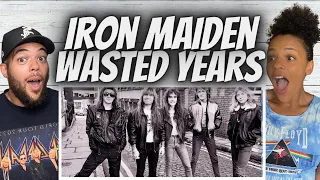 OH MY GOSH!| FIRST TIME HEARING Iron Maiden  - Wasted Years REACTION