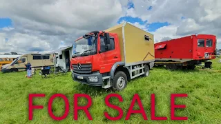 MERCEDES-BENZ OVERLANDER 4X4 TRUCK TOUR & FOR-SALE