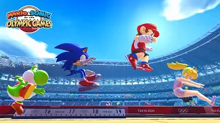 Mario and Sonic at Olympic Games Tokyo 2020 - Triple Jump Olympic GOLD Medal by ALL Characters