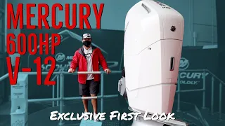 NEW MERCURY V12 600HP VERADO -  Official First Look