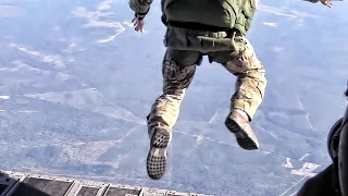 Special Operations Force Freefall From Chinook