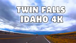 Drive Tour 4K | Thousand Springs Scenic Byway | Hagerman to Twin Falls, Idaho, USA | 2024