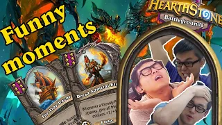 Hearthstone Battlegrounds funny moments. Hearthstone moments №6