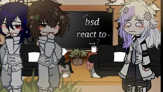 °Bsd react to season 4-5 | gacha | mangá 101-107 | • • •