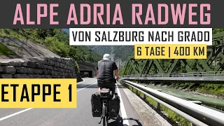 ALPE ADRIA TOUR mit dem E-Bike🏔️Von Salzburg nach Grado - ETAPPE 1