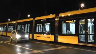 World's longest tram in Budapest - Weltweit längste Straßenbahn - CAF Urbos