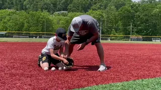 INFIELD LESSON PT. 2 WITH COACH LOU COLON