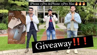 iPhone13 Pro & 13 Pro Max GIVEAWAY | Cinematic Mode |