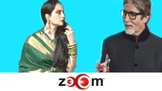 Amitabh Bachchan & Rekha came face to face at an award show