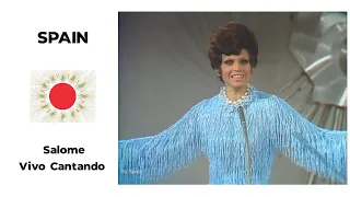 Salomé - Vivo Cantando (Eurovision 1969 - Spain)