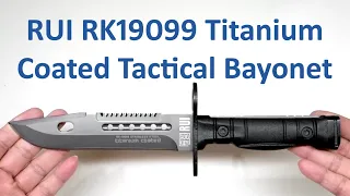RUI RK19099 Titanium Coated Bayonet Knife