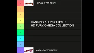 WipEout discussions: Ranking all 26 ships in HD Fury/Omega (tier list)