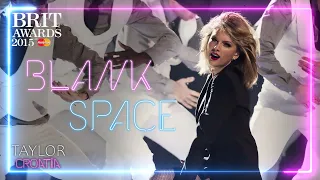 Taylor Swift - Blank Space (Brit Awards 2015) KARAOKE