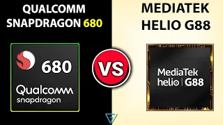 🔥 Snapdragon 680 Vs Helio G88 | 🤔Which Is Better?| ⚡ Qualcomm Snapdragon 680 Vs Helio G88