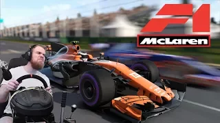 F1 2017 - Карьера за McLaren на руле Thrustmaster T300