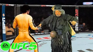 UFC4 Bruce Lee vs Drunk Master EA Sports UFC 4 - Epic Fight