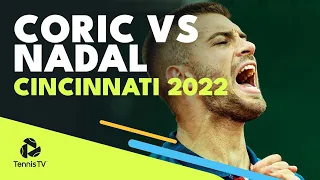 Borna Coric Shocks Rafael Nadal! | Cincinnati 2022 Highlights