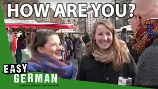 Asking "How are you?" in German | Easy German 79