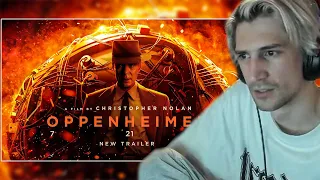 xQc Reacts To: "Oppenheimer | New Trailer"