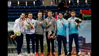Белорусские батутисты завоевали большинство золотых наград домашнего этапа КМ