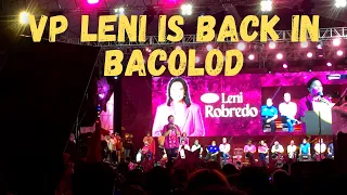 VP ROBREDO IS BACK IN BACOLOD | FULL SPEECH | LENI-KIKO GRAND RALLY