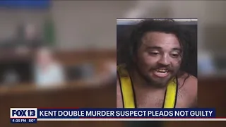 Double murder suspect pleads not guilty | FOX 13 Seattle