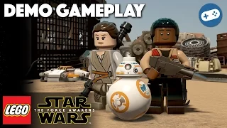 Lego Star Wars The Force Awakens Demo Gameplay