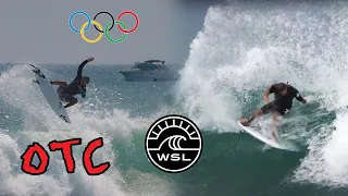 FIRING LOWER TRESTLES W/ OLYMPIANS AND WORLD TOUR SURFERS