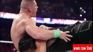 No Mercy 2017 Full Match - John Cena vs Roman Reigns HD