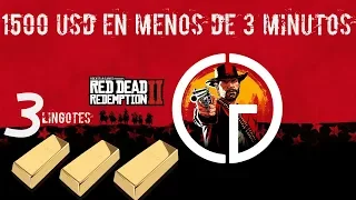 Red Dead Redemption 2 - Dinero Fácil 3 lingotes de oro