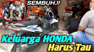 ANALISA BUNYI MESIN HONDA BEAT BUNYI KASAR || BERIKUT PENANGANYA