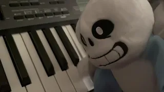 Sans Plays a Piano Song